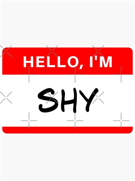 i'm shy